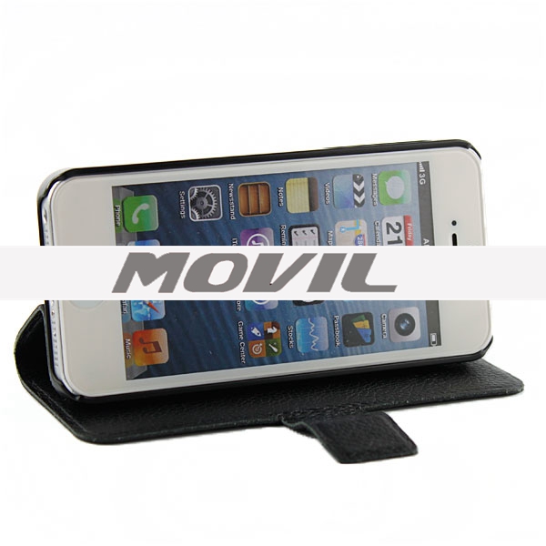 NP-1964 PU  leathe funda para Apple iPhone 5s -4